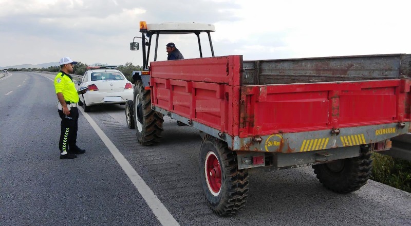 Ülke Genelinde Traktör ve Römorklu araçlar denetlendi