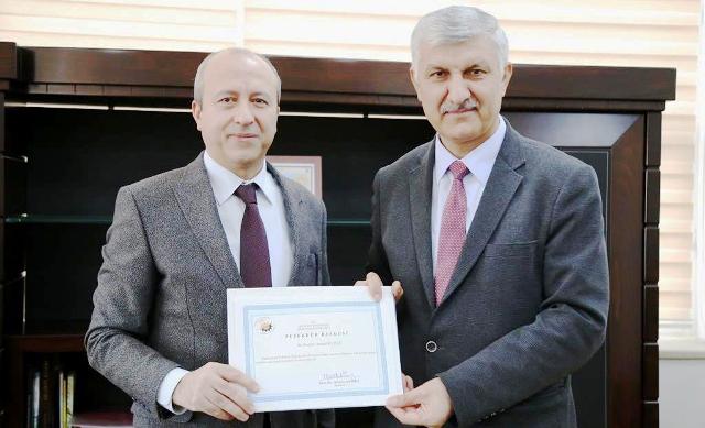 Prof. Dr. Mustafa Sönmez, ASÜ Mühendislik Fakültesi Dekanlığına atandı