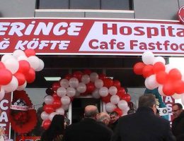 Hospital Cafe Fastfood Dualar ile açıldı