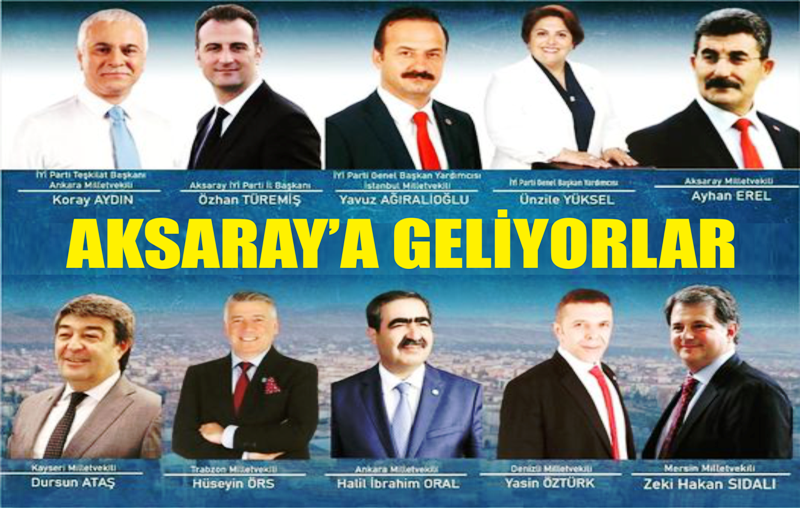 İYİ Parti Aksaray İl Teşkilatına Toplu Katılım