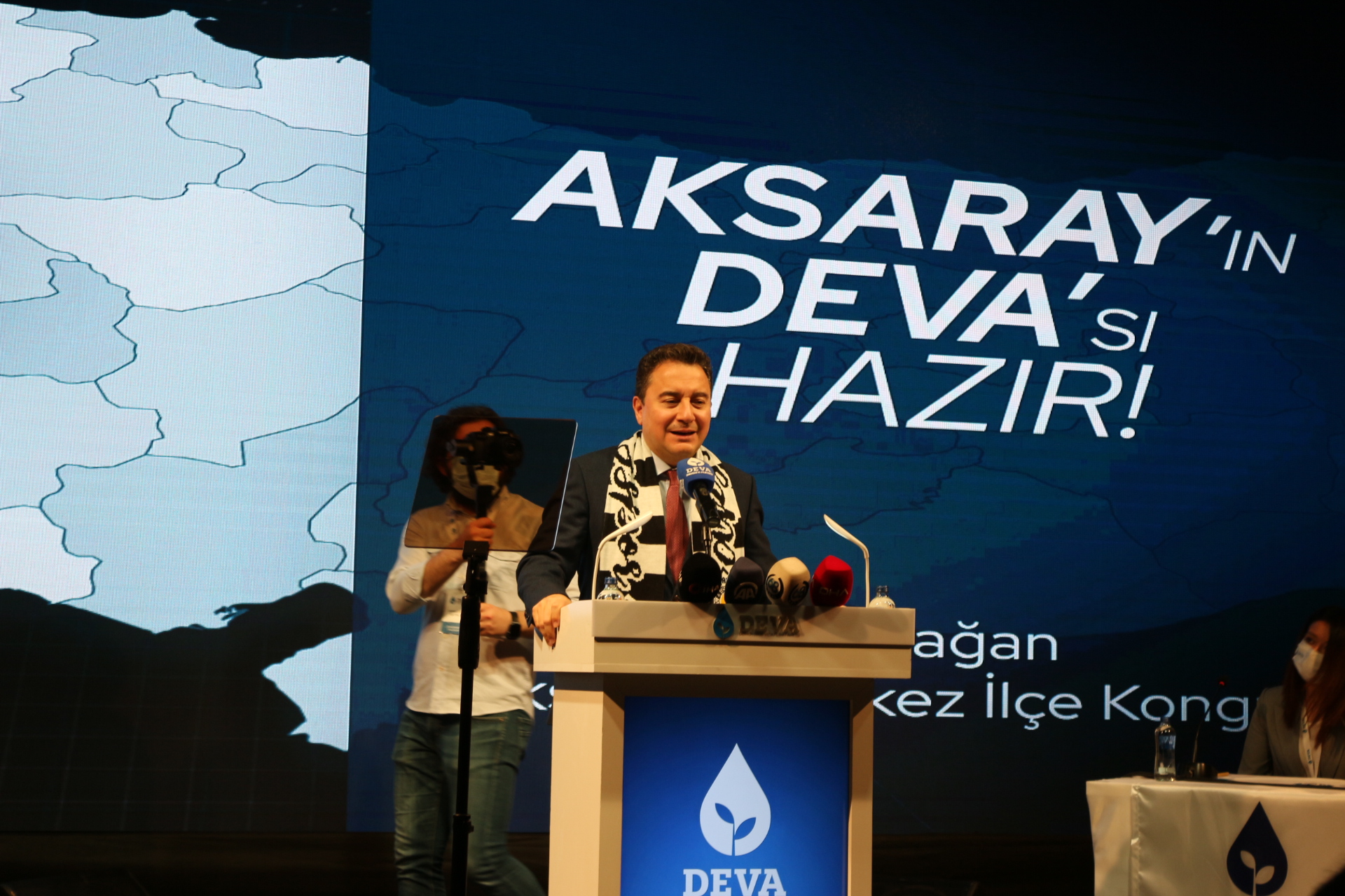 Deva Partisi Genel Başkanı Babacan’a Aksaray’da yoğun ilgi