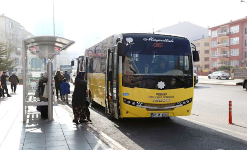 12 Nisandan sonra Aksaray’da Otobüslerde nakit para geçmeyecek