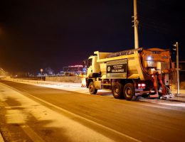 Aksaray beyaza büründü belediye karla mücadele başlattı