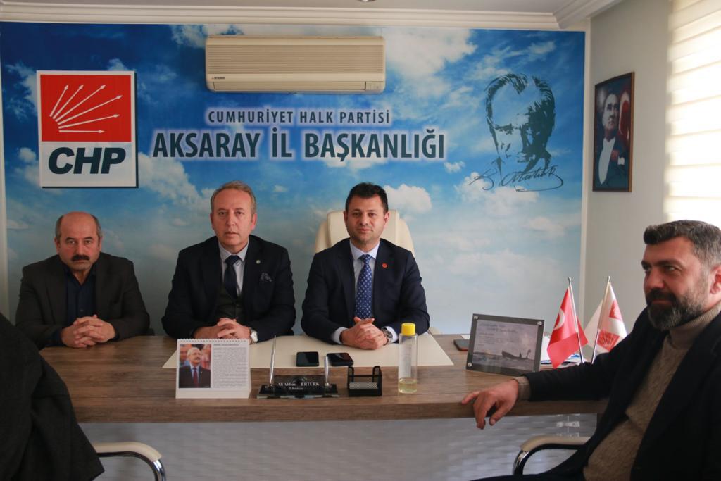 İYİ Parti Aksaray İl Başkanı Ağır “İyi Parti ve CHP arasında kardeşlik havasında ilişkilerimiz sürüyor.”