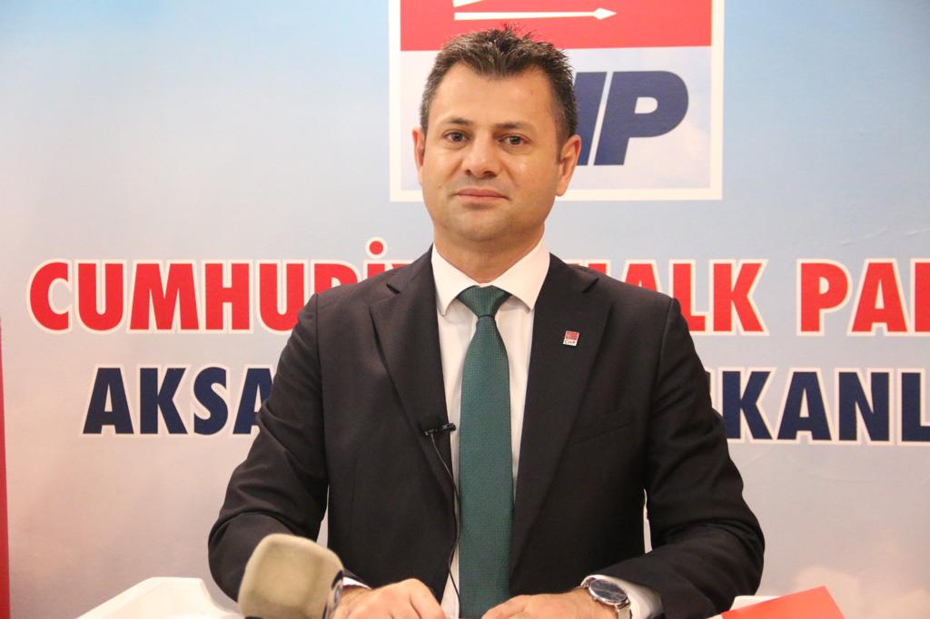 CHP Aksaray İl Başkanı  Ertürk, “Çanakkale Geçilmez”