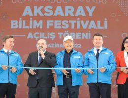 Aksaray Bilim Festivali’nin açılışını Bakan Varank gerçekleştirdi