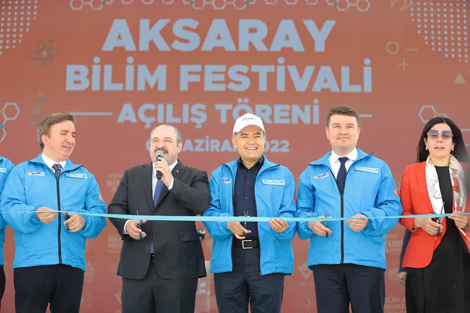 Aksaray Bilim Festivali’nin açılışını Bakan Varank gerçekleştirdi