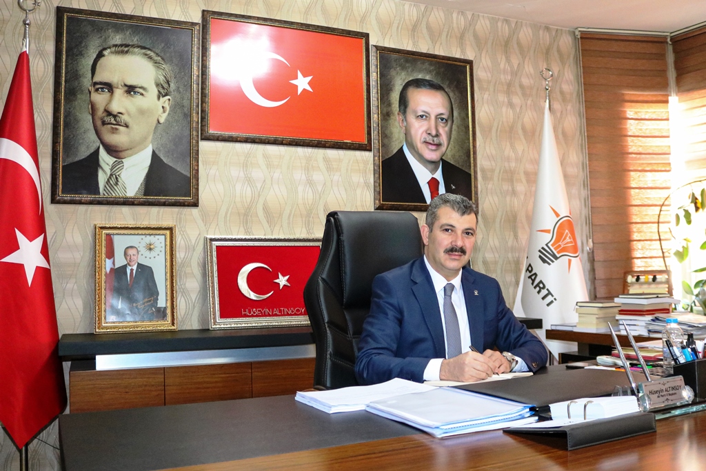 AK Parti Aksaray İl Başkanı Hüseyin Altınsoy’un Kurban Bayramı Mesajı