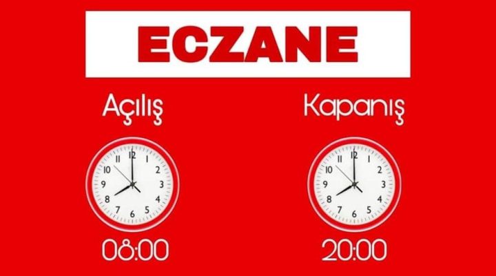 Aksaray’da Eczane Açılış Kapanış saatleri revize edildi