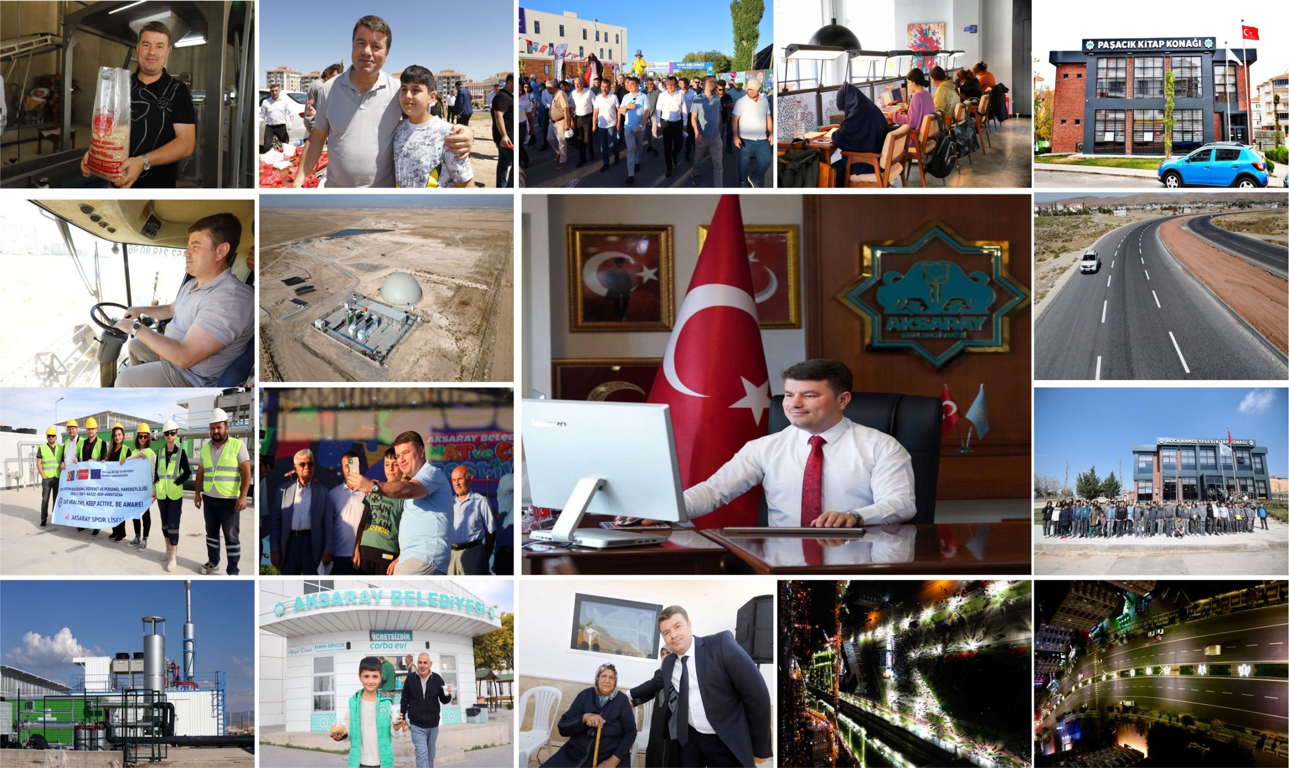 Aksaray Belediyesi’nin en beğenilen projeleri vatandaşlara soruldu