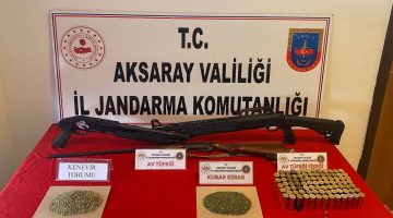 Aksaray Jandarma Uyuşturucu satıcılarına operasyon düzenledi