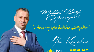 Ali Karakuş İYİ PARTİ A. ADAYI