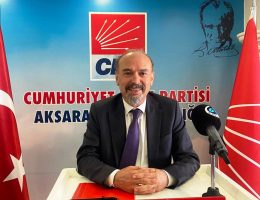 CHP Aksaray İl başkanlığına adaylığın açıkladı