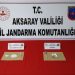 Aksaray’da Jandarma uyuşturucu satıcısına operasyon düzenledi