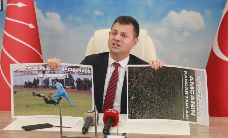 Ertürk: “Pancar tarlası Dağılgan stadından daha iyi “