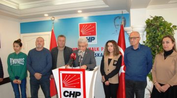CHP il Teşkilatı memur ve emekli maaşlarına yapılan zamlarla ilgili basın açıklaması yaptı