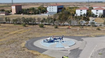 Aksaray’da Helikopter ile Havadan Özel Denetim yapıldı