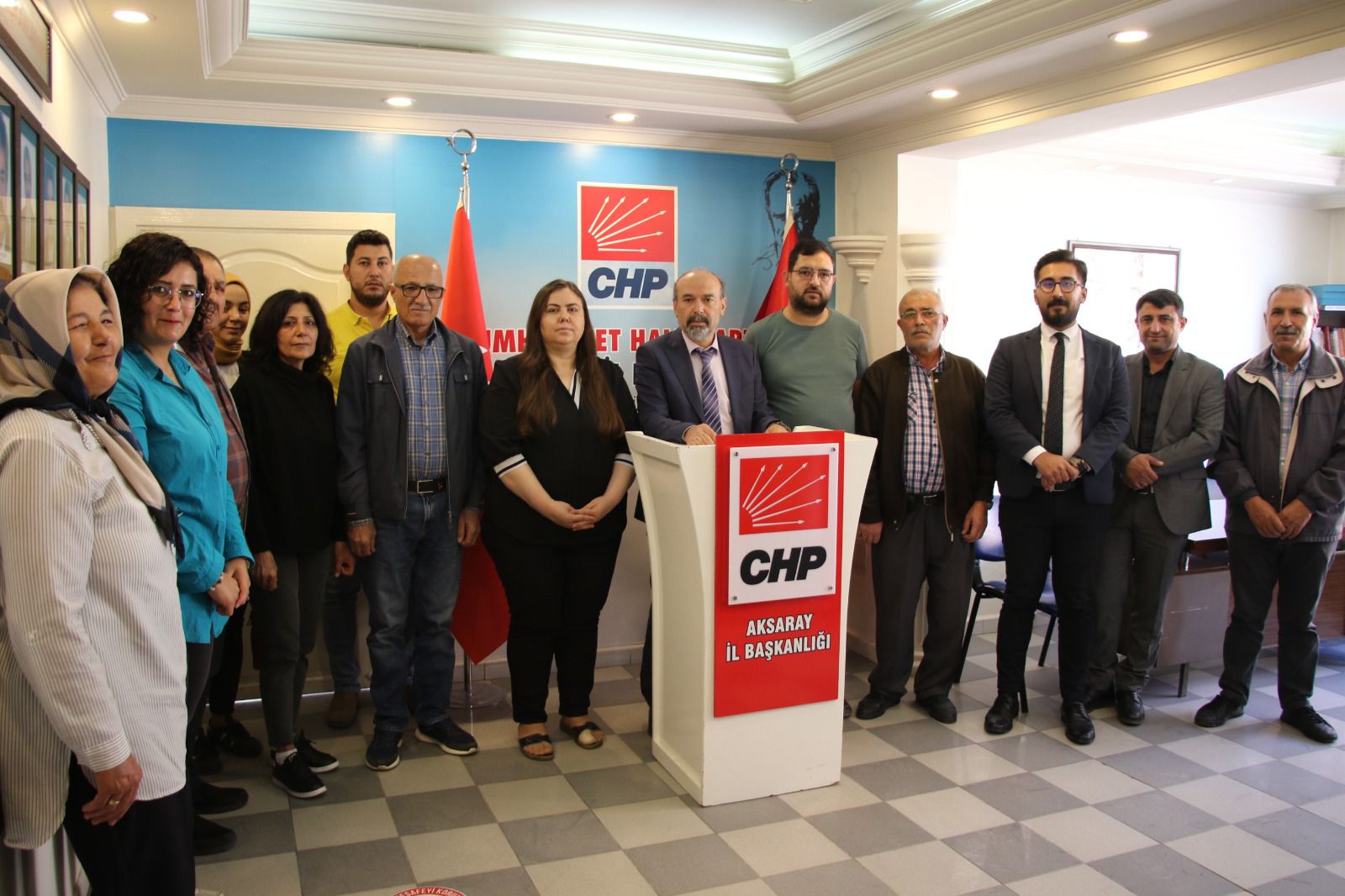CHP Aksaray İl Başkanı Özdemir’den Teskere Açıklaması