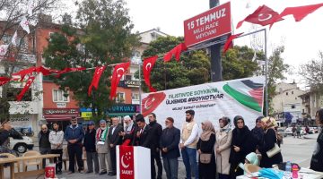 Saadet Partisi Aksaray Gençlik Kolları basın Açıklaması Yaptı