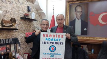 İYİ Parti Belediye Başkan Adayı  Karacaer Türk Metal Sendikasını ziyaret etti