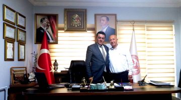 Ankara Tarım ve Kırsal Kalkınma Federasyonu Başkanına hayırlı olsun ziyareti