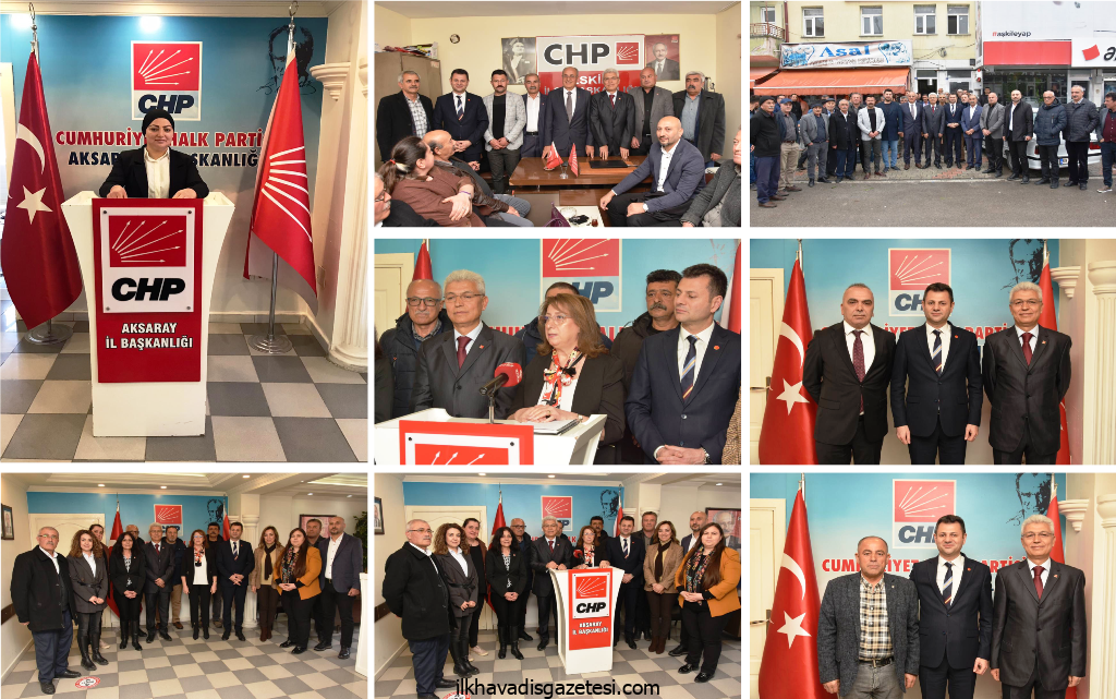 CHP Aksaray İl Başkanı Hacı Ali Keleş, “Milletimizin desteği ile güzel yarınlara erişeceğiz”