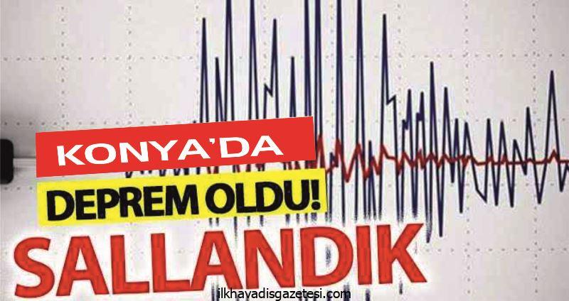 Konya merkezli deprem Aksaray’da Hissedildi