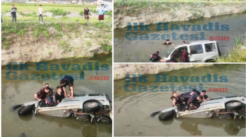 Aksaray’da sulama kanalına düşen araçta bir kişi yaşamını yitirdi